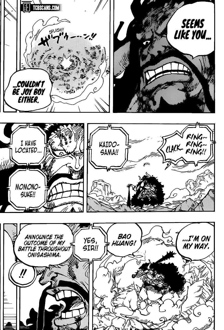 One Piece Chapter 1014 - Page 3 in English