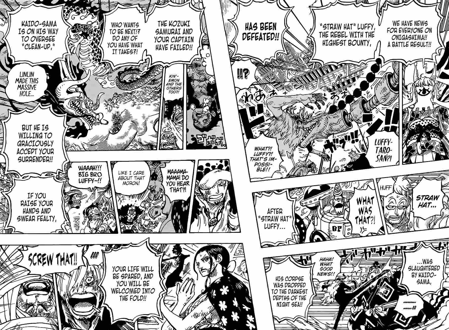 One Piece Chapter 1014 - Page 8 in English