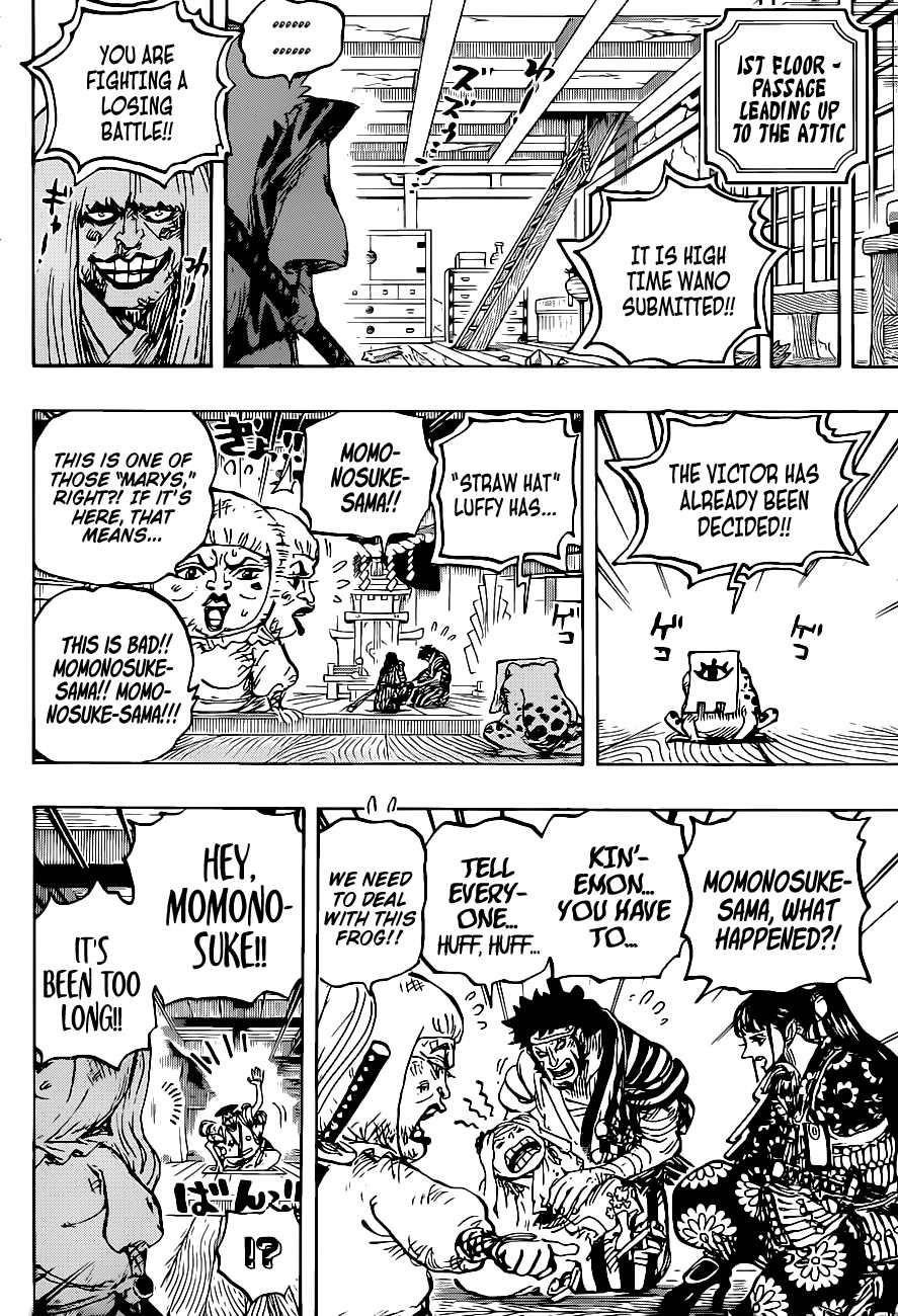 One Piece Chapter 1014 - Page 9 in English