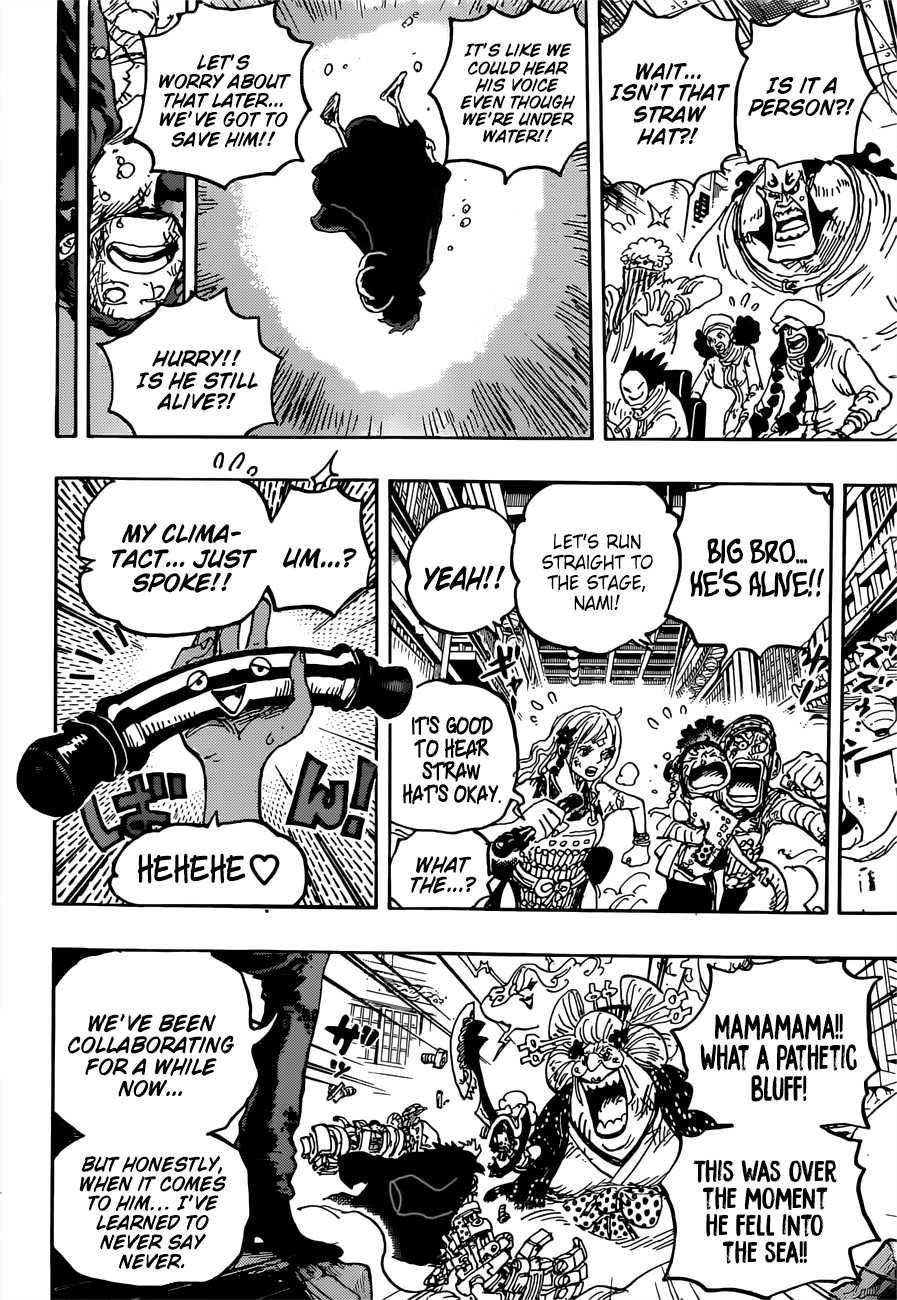 One Piece Chapter 1015 - Page 14 in English