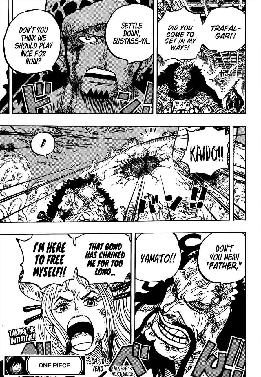One Piece Chapter 1015 - Page 15 in English