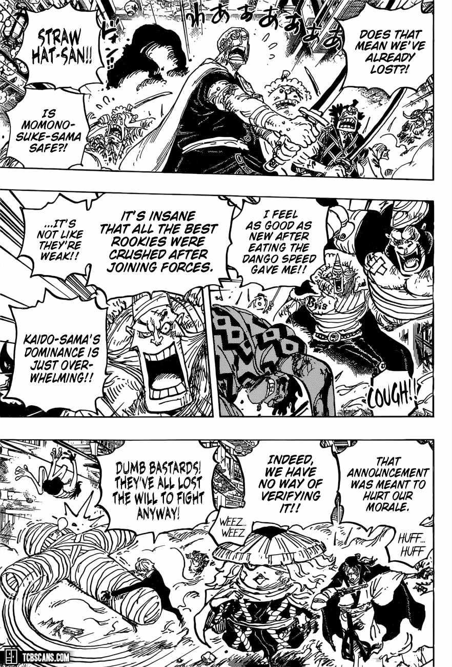 One Piece Chapter 1015 - Page 3 in English