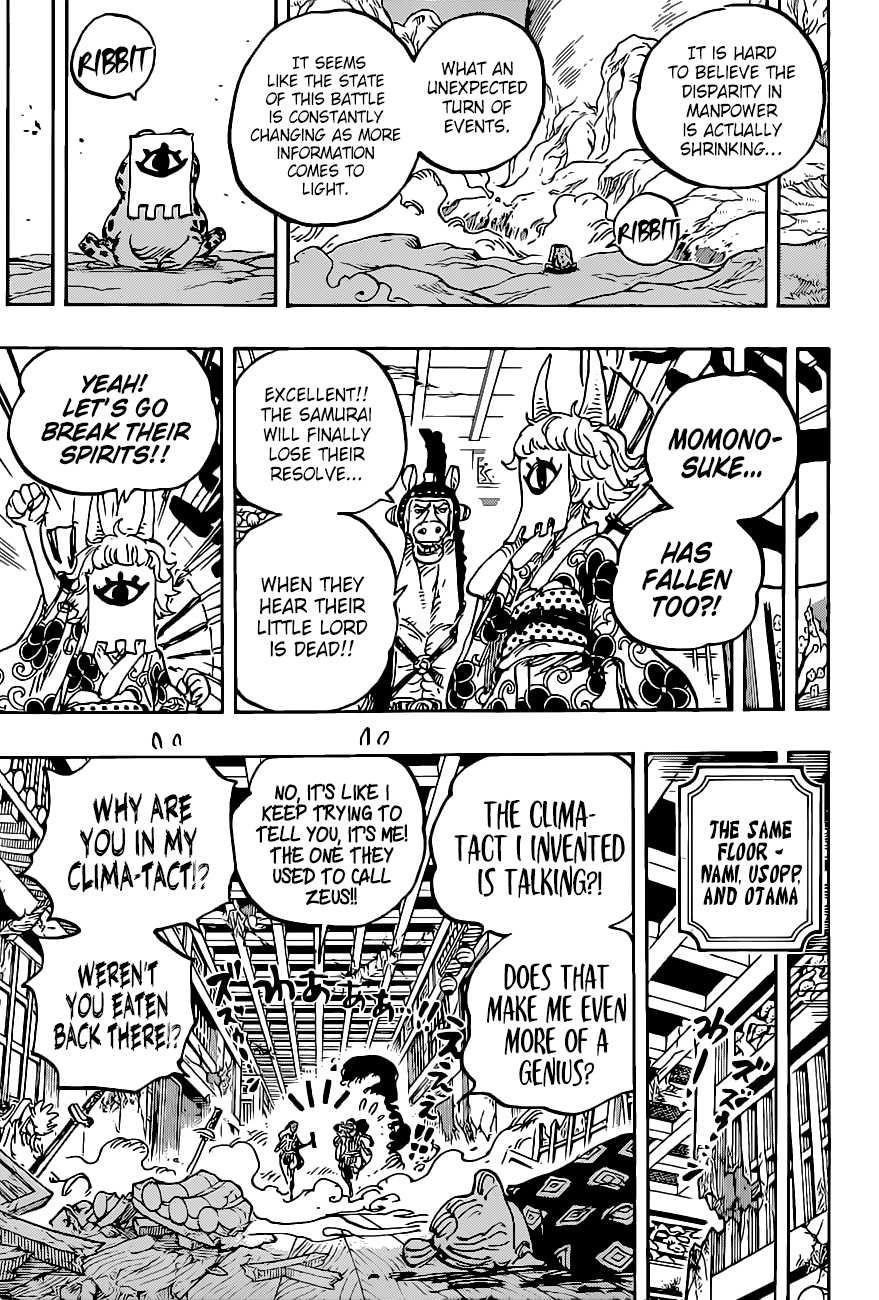 One Piece Chapter 1016 - Page 5 in English