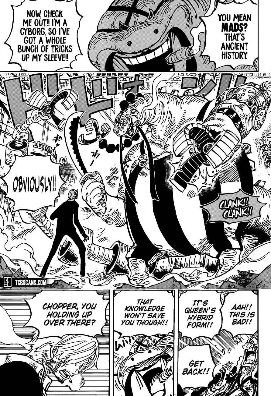One Piece Chapter 1017 - Page 11 in English
