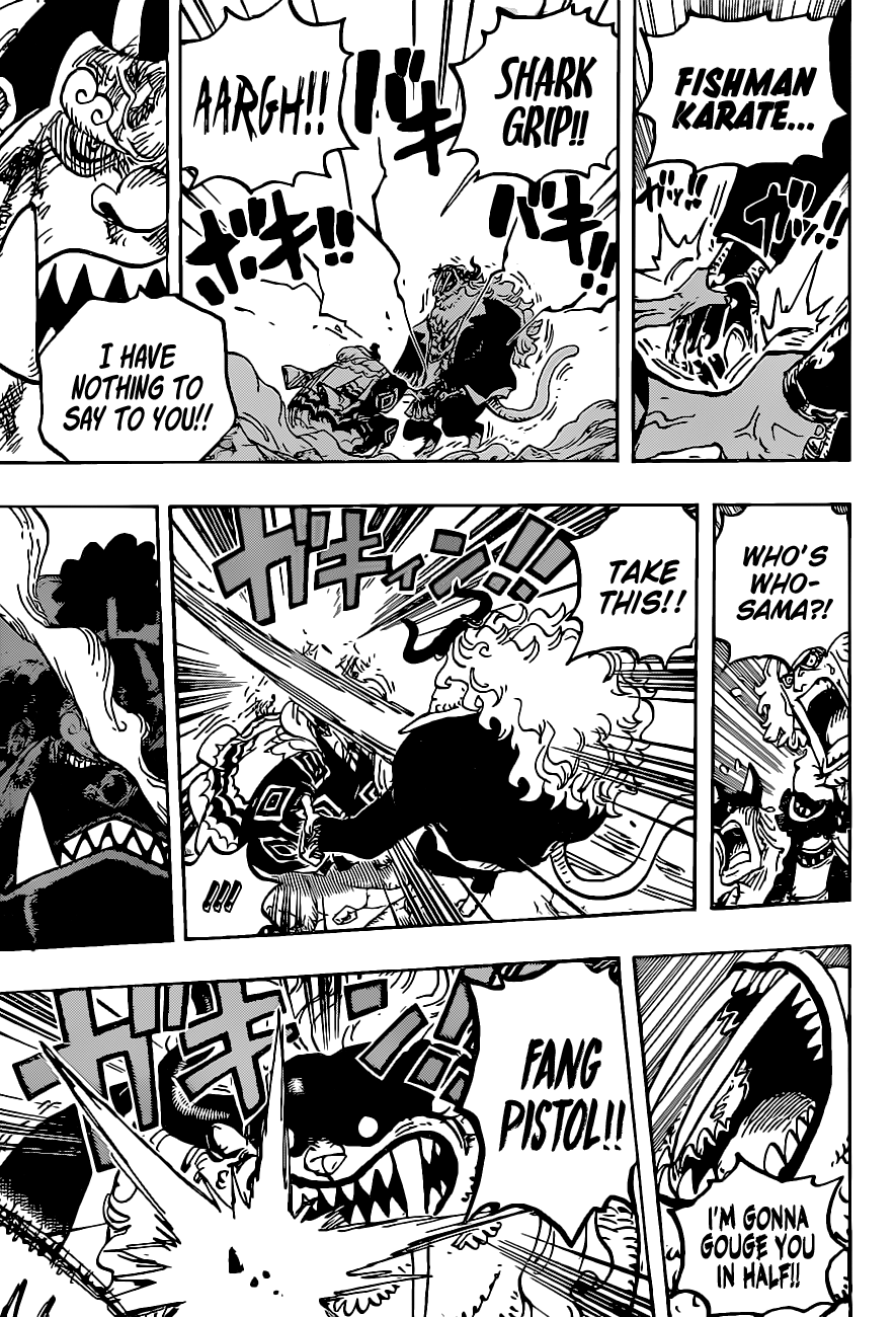 One Piece Chapter 1018 - Page 15 in English