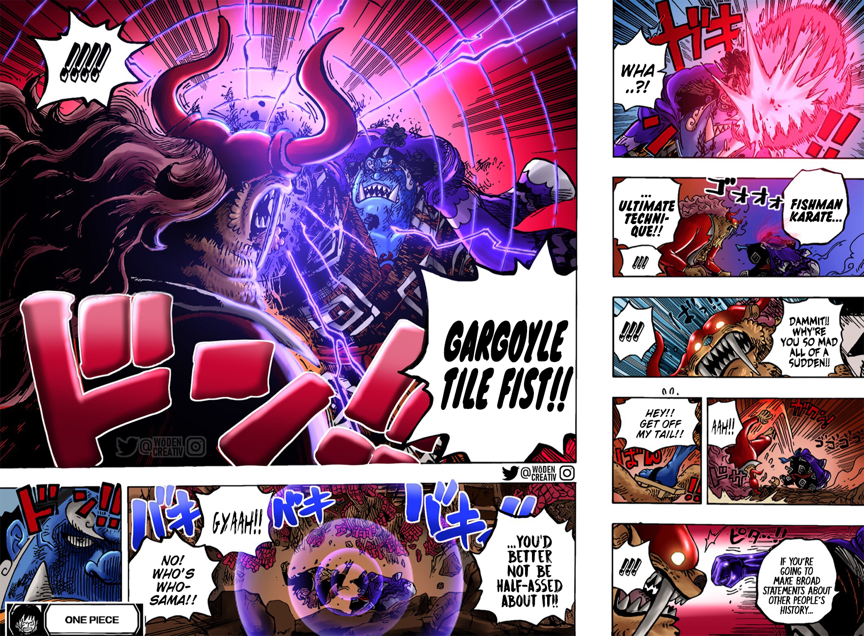 One Piece Chapter 1018 - Page 21 in English