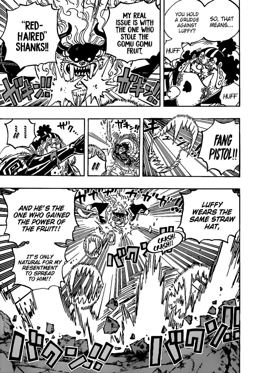 One Piece Chapter 1018 - Page 7 in English