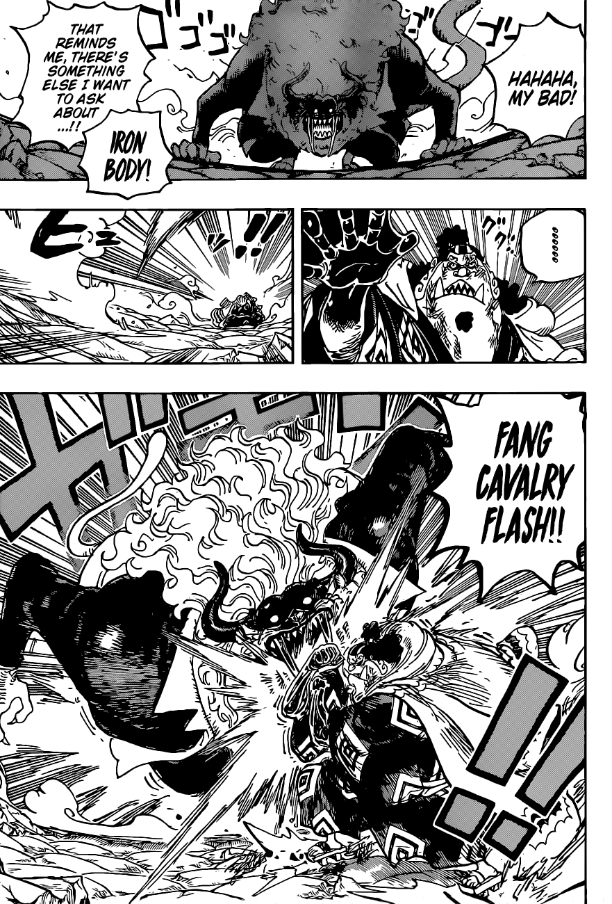 One Piece Chapter 1018 - Page 9 in English