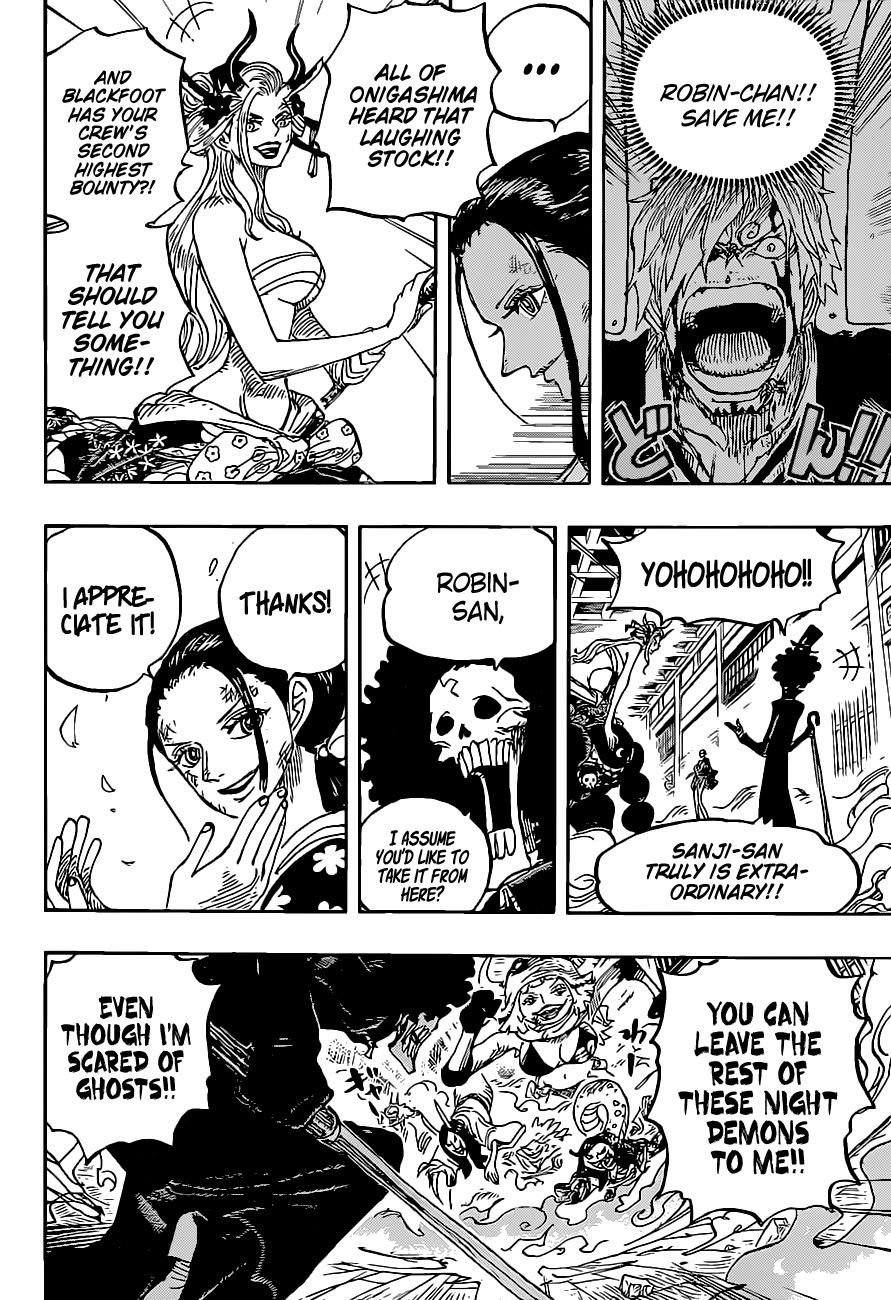 One Piece Chapter 1020 - Page 14 in English