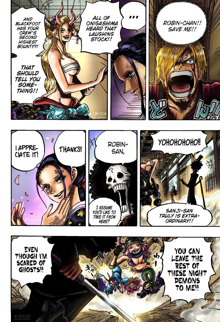 One Piece Chapter 1020 - Page 19 in English
