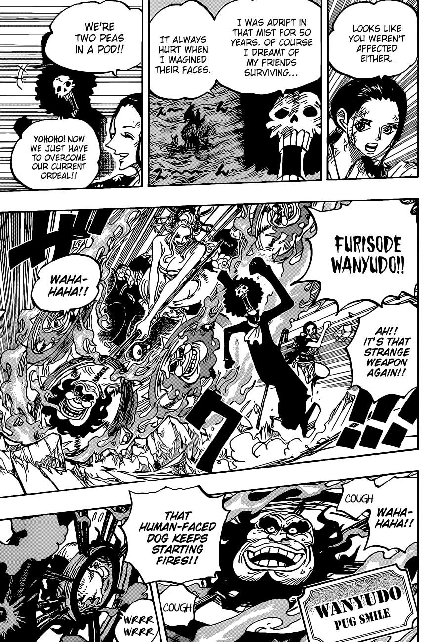 One Piece Chapter 1020 - Page 9 in English