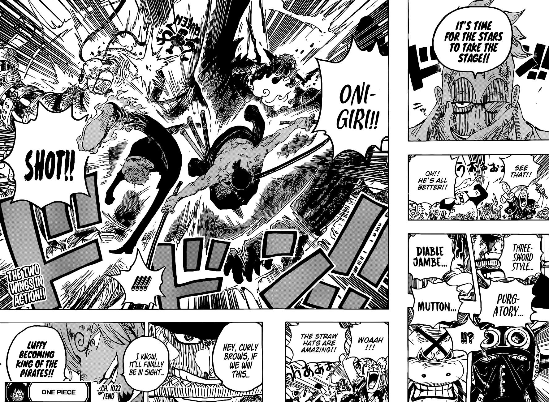 One Piece Chapter 1022 - Page 15 in English