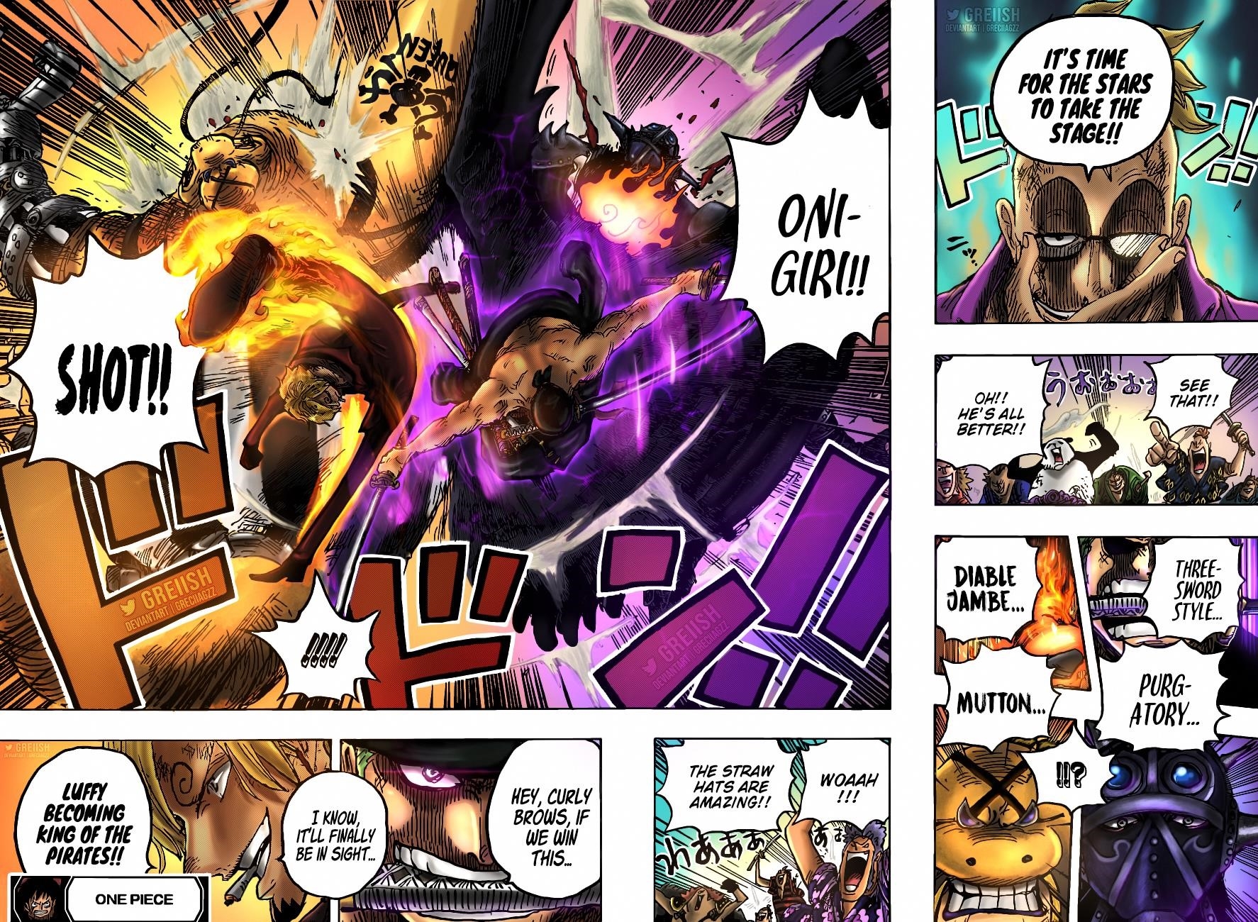 One Piece Chapter 1022 - Page 17 in English