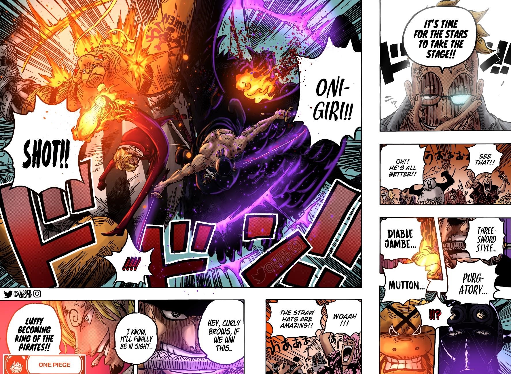 One Piece Chapter 1022 - Page 18 in English