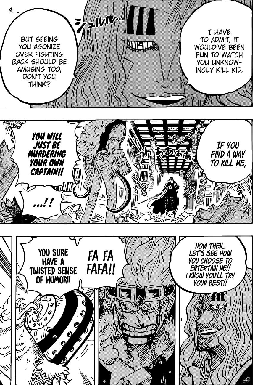 One Piece Chapter 1022 - Page 9 in English
