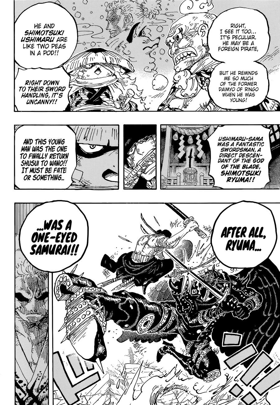 One Piece Chapter 1023 - Page 11 in English