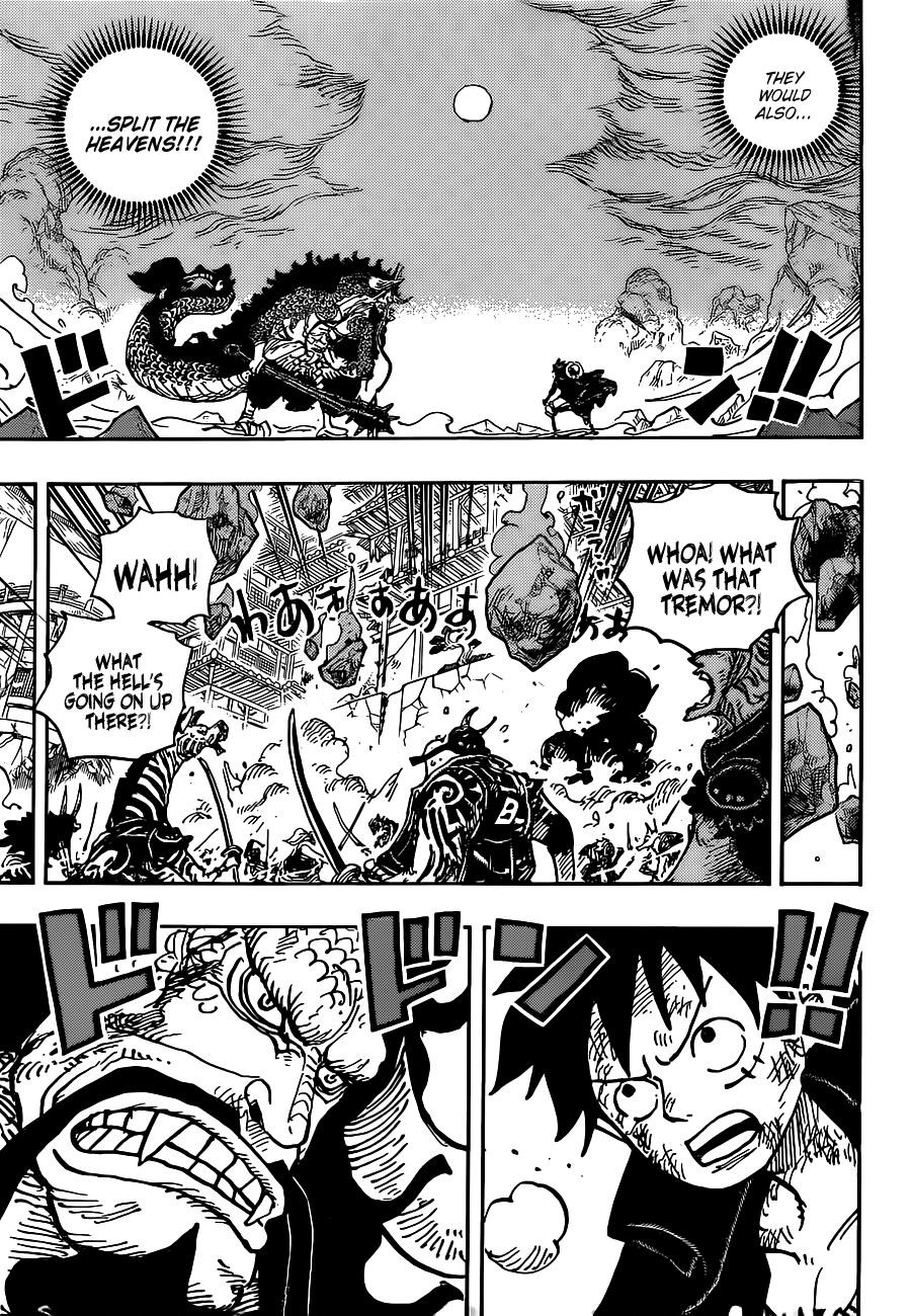 One Piece Chapter 1027 - Page 3 in English