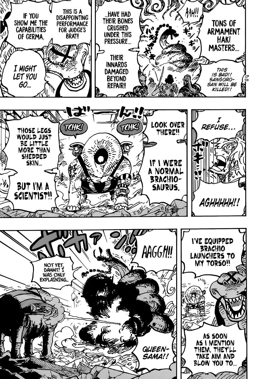 One Piece Chapter 1028 - Page 15 in English