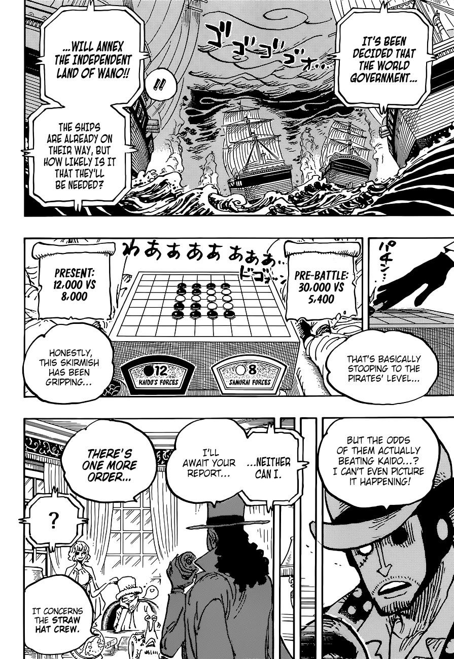 One Piece Chapter 1028 - Page 4 in English