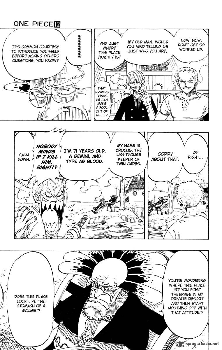 One Piece Chapter 103 - Page 5 in English