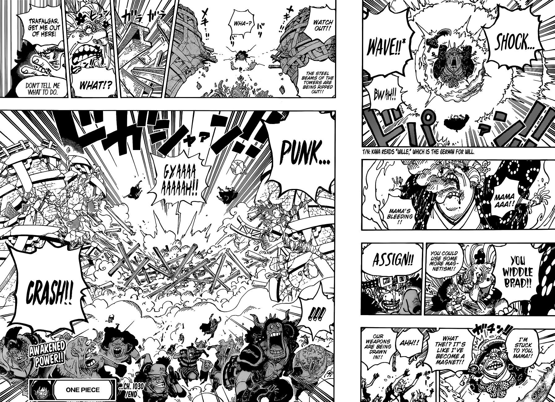 One Piece Chapter 1030 - Page 15 in English