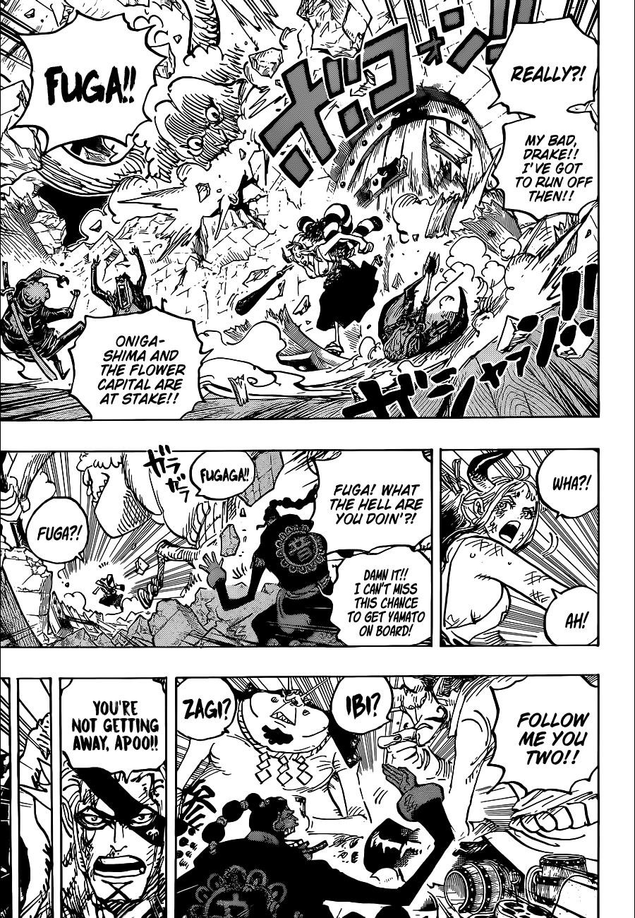 One Piece Chapter 1031 - Page 10 in English