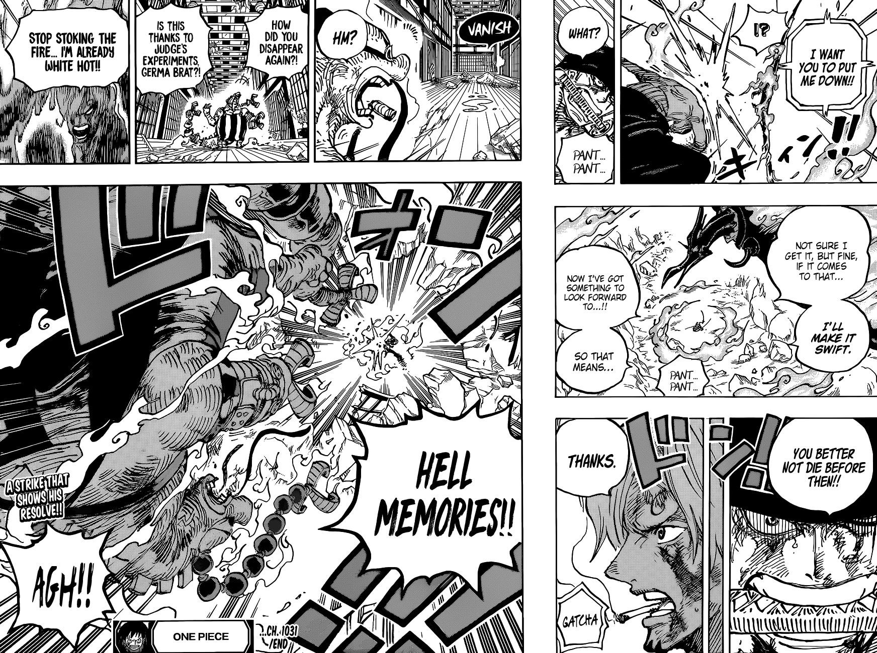 One Piece Chapter 1031 - Page 17 in English