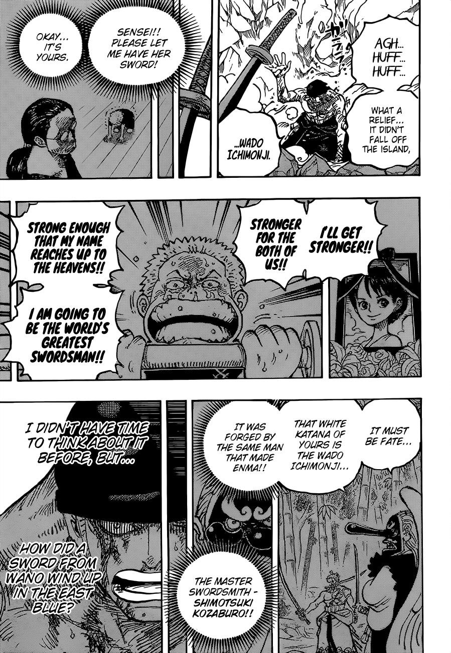 One Piece Chapter 1033 - Page 9 in English