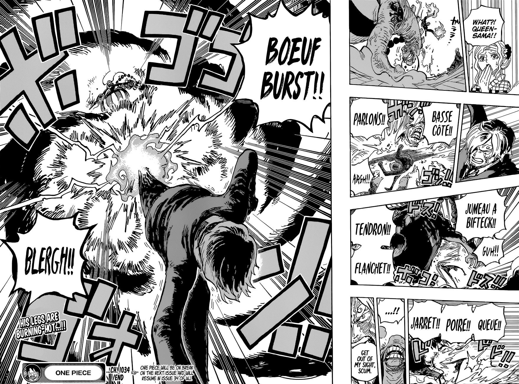 One Piece Chapter 1034 - Page 13 in English