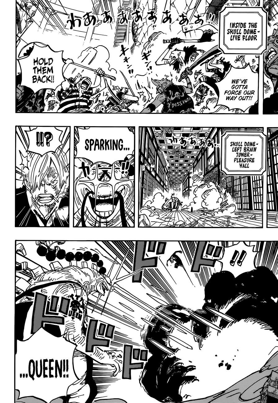 One Piece Chapter 1034 - Page 4 in English