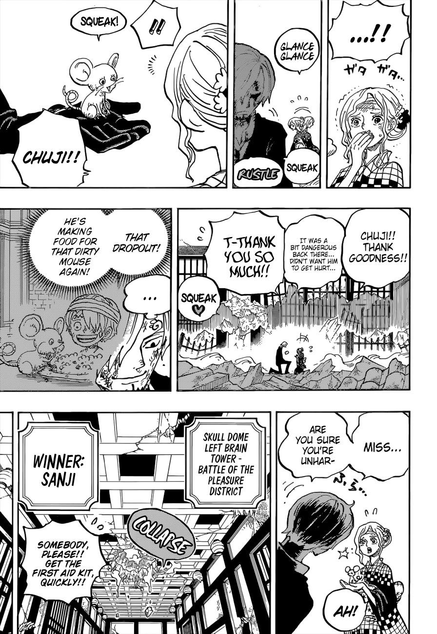 One Piece Chapter 1035 - Page 3 in English