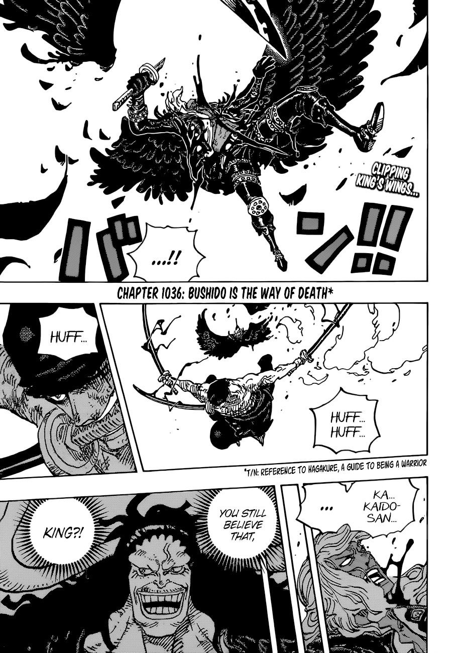One Piece Chapter 1036 - Page 3 in English