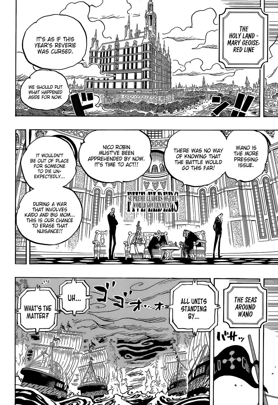 One Piece Chapter 1037 - Page 14 in English