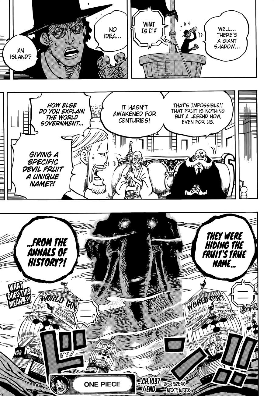 One Piece Chapter 1037 - Page 15 in English