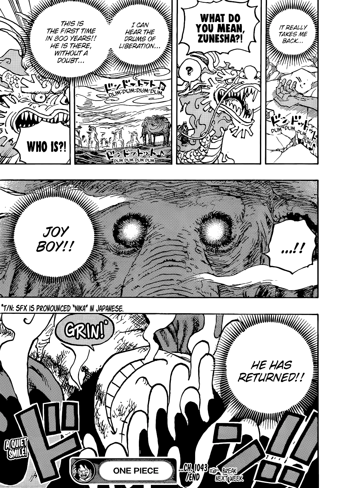 One Piece Chapter 1043 - Page 15 in English