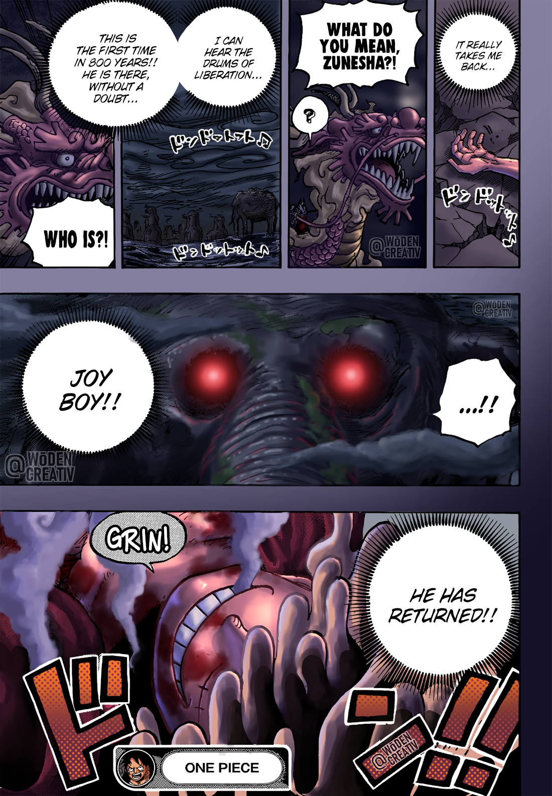 One Piece Chapter 1043 - Page 19 in English