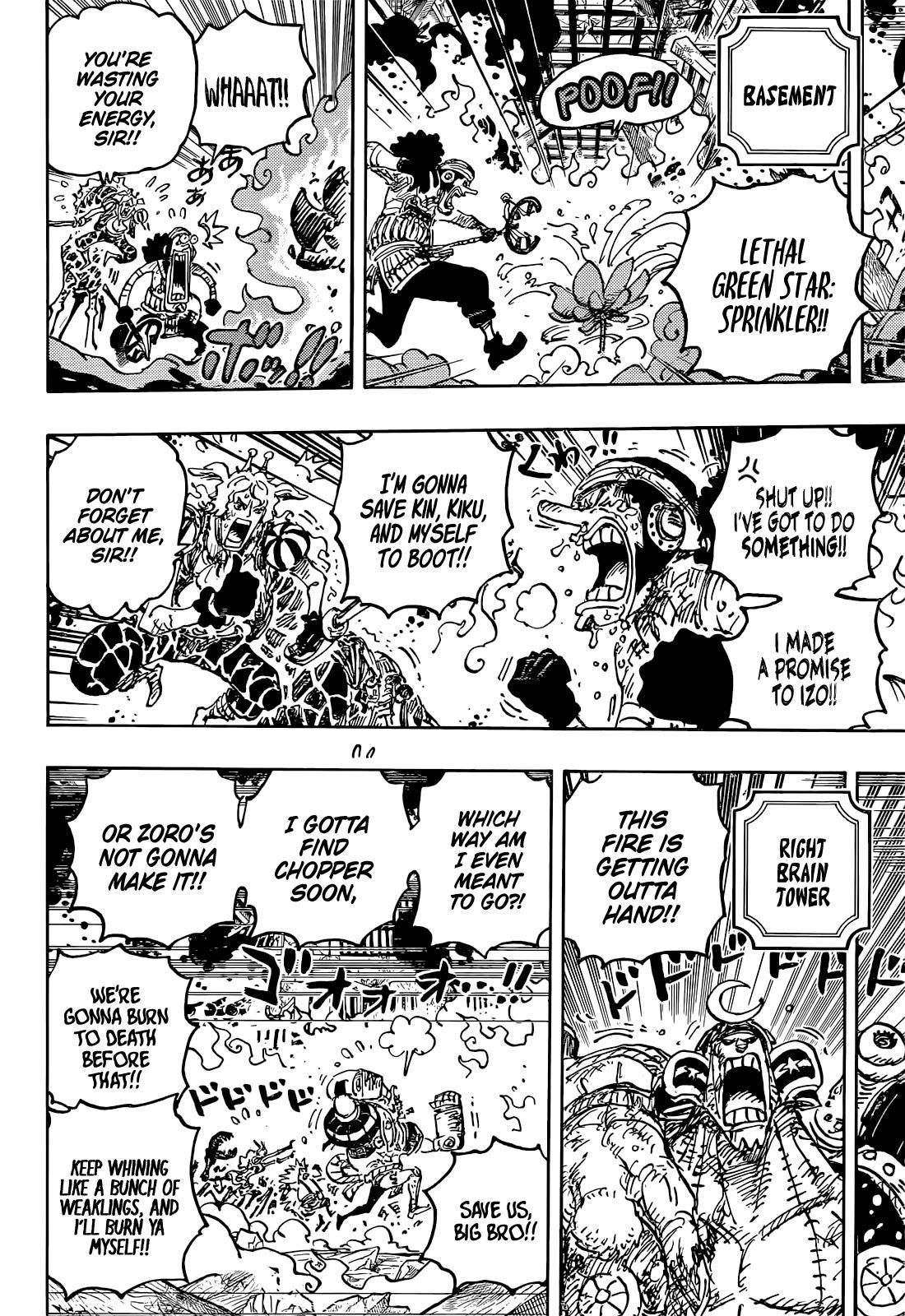 One Piece Chapter 1046 - Page 9 in English