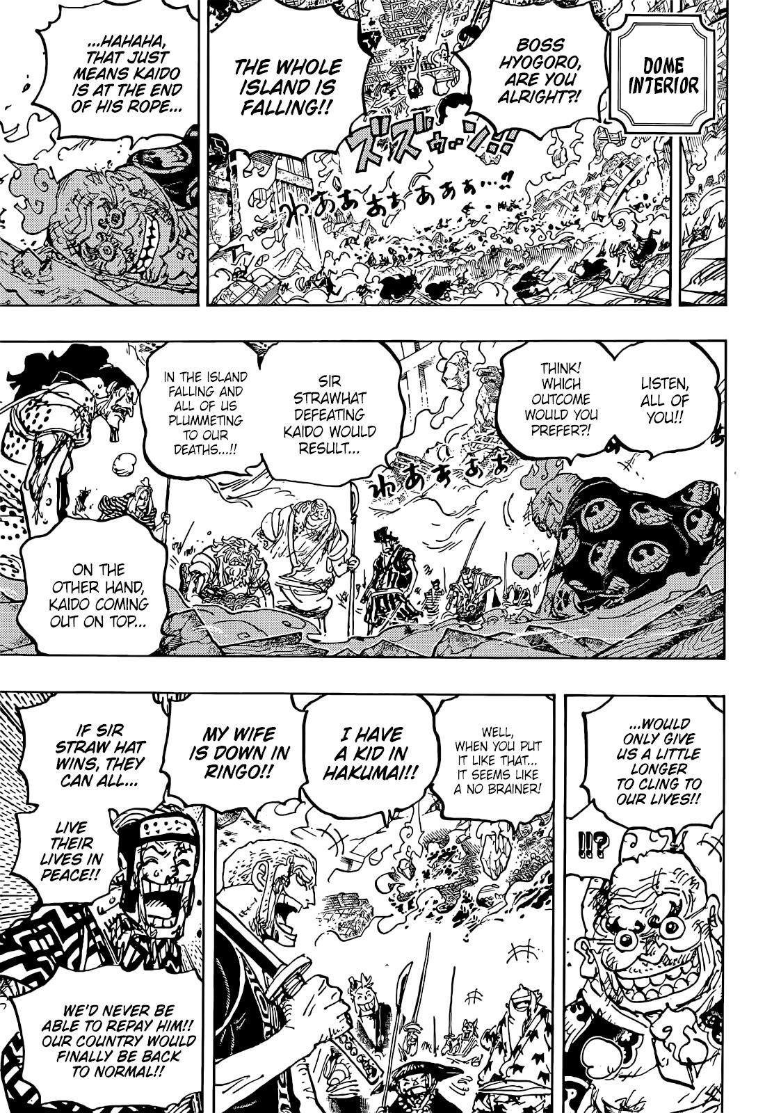 One Piece Chapter 1047 - Page 13 in English