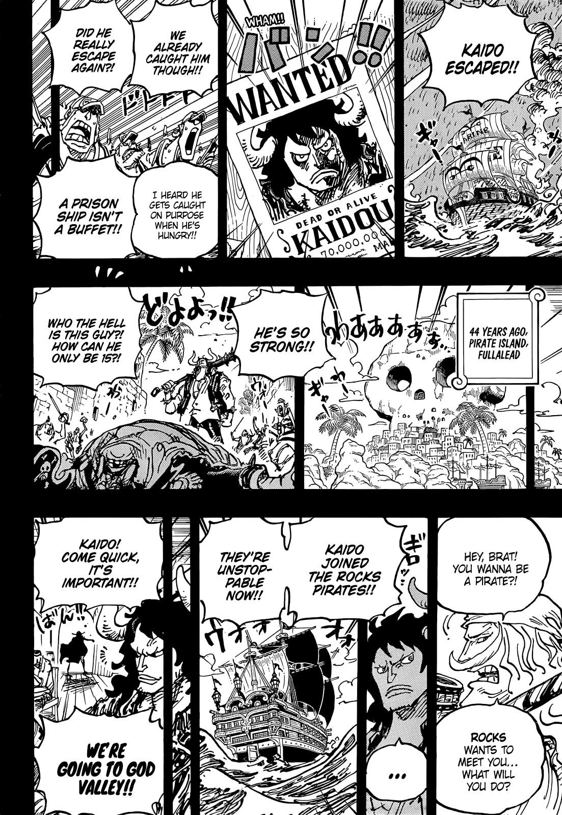 One Piece Chapter 1049 - Page 4 in English