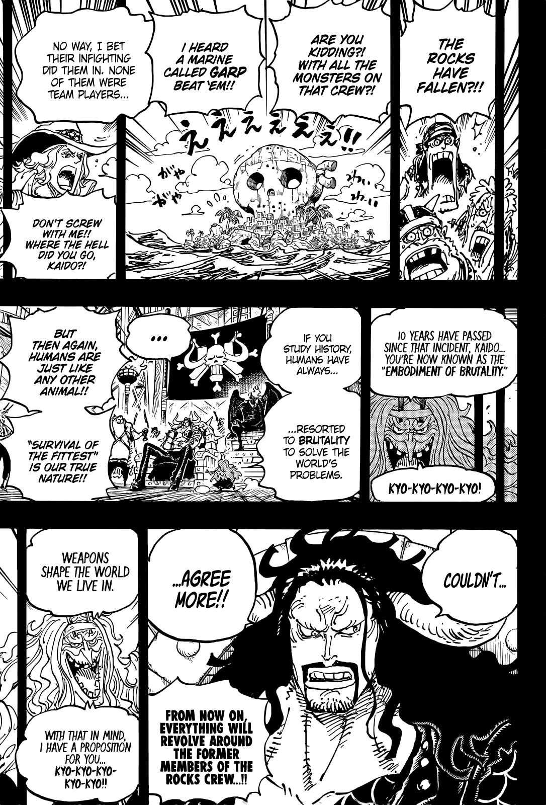 One Piece Chapter 1049 - Page 5 in English