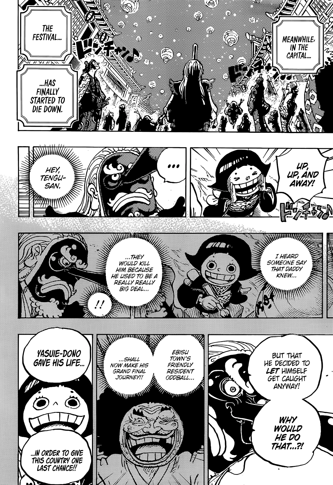 One Piece Chapter 1050 - Page 4 in English