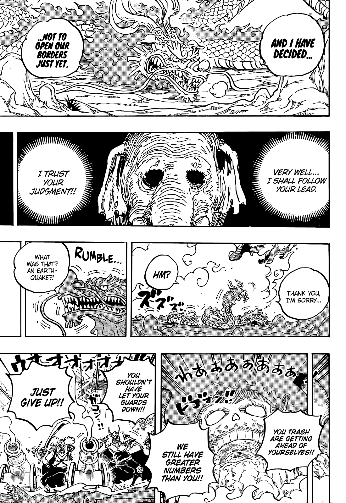One Piece Chapter 1050 - Page 9 in English