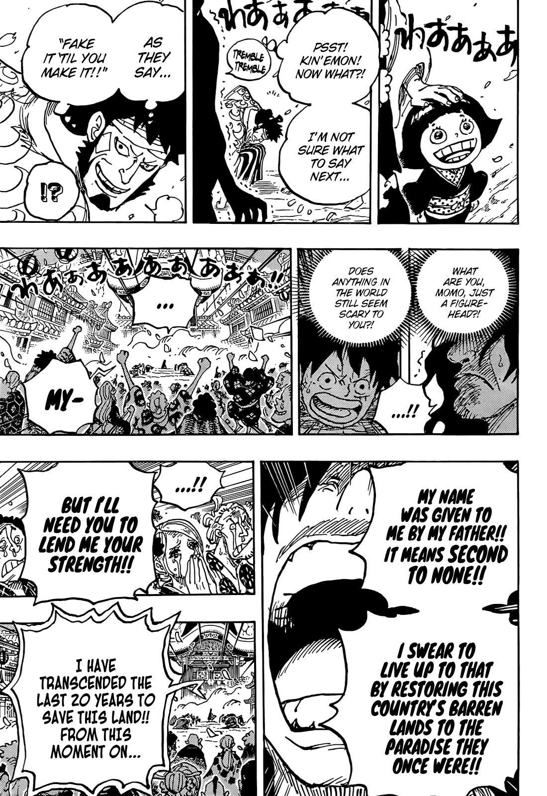 One Piece Chapter 1051 - Page 13 in English