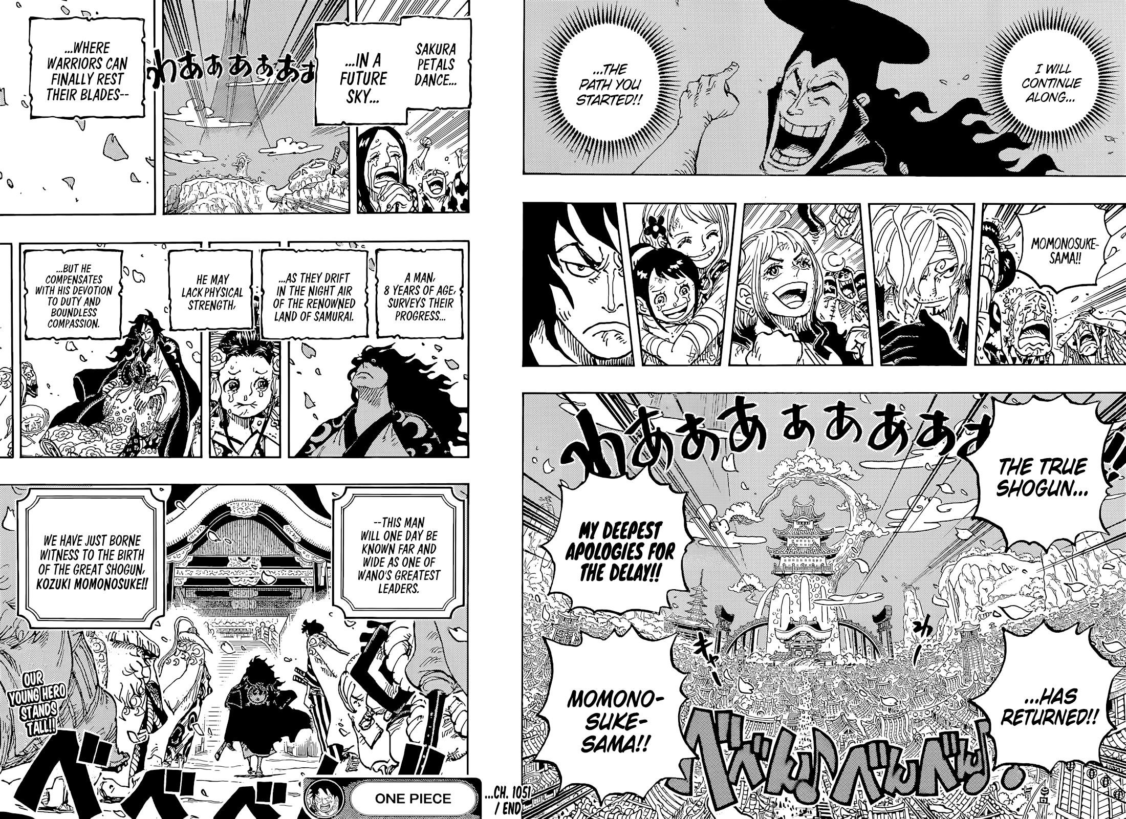 One Piece Chapter 1051 - Page 15 in English