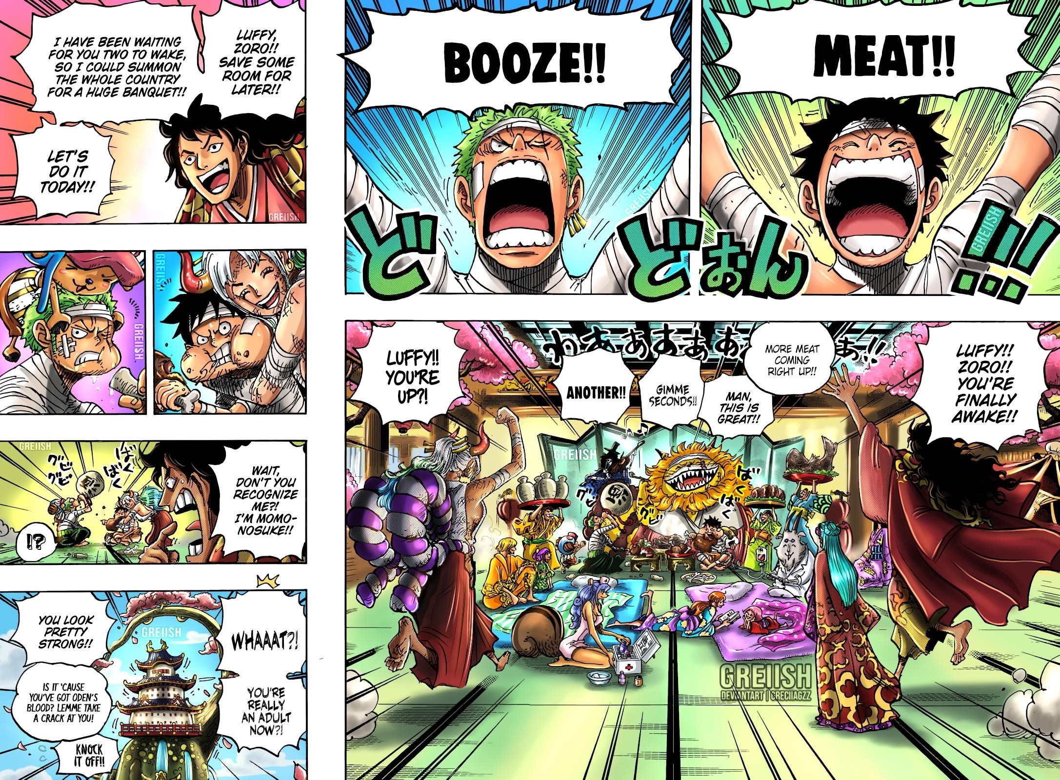 One Piece Chapter 1052 - Page 18 in English
