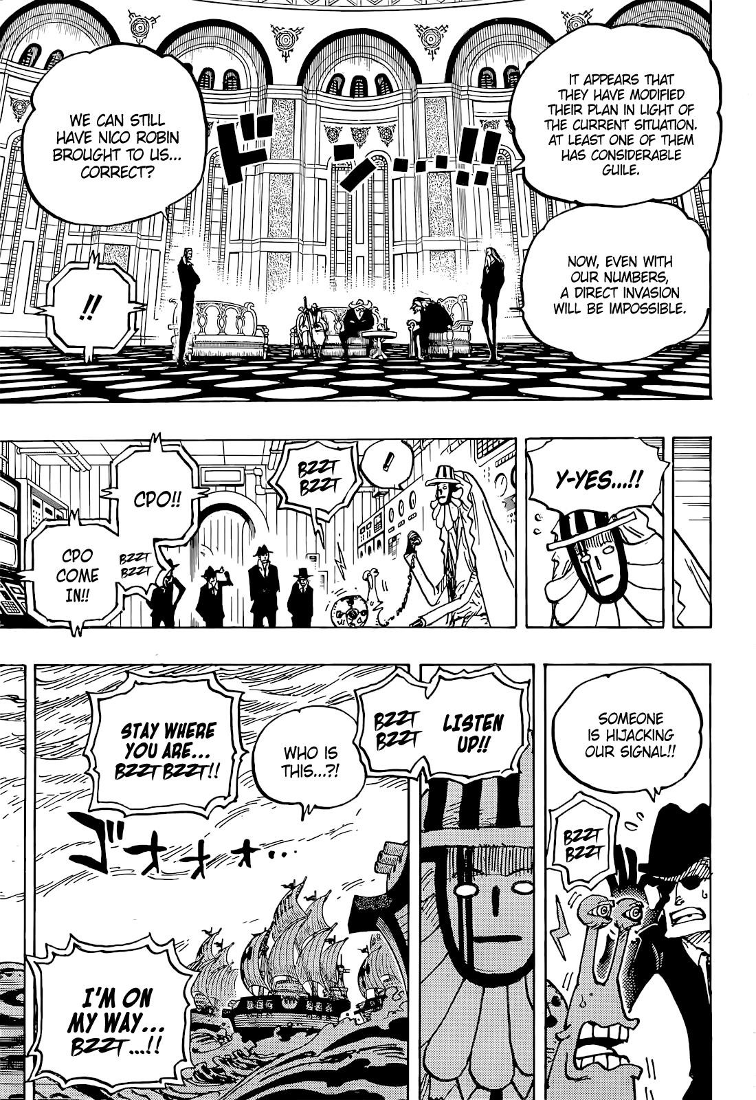 One Piece Chapter 1052 - Page 3 in English