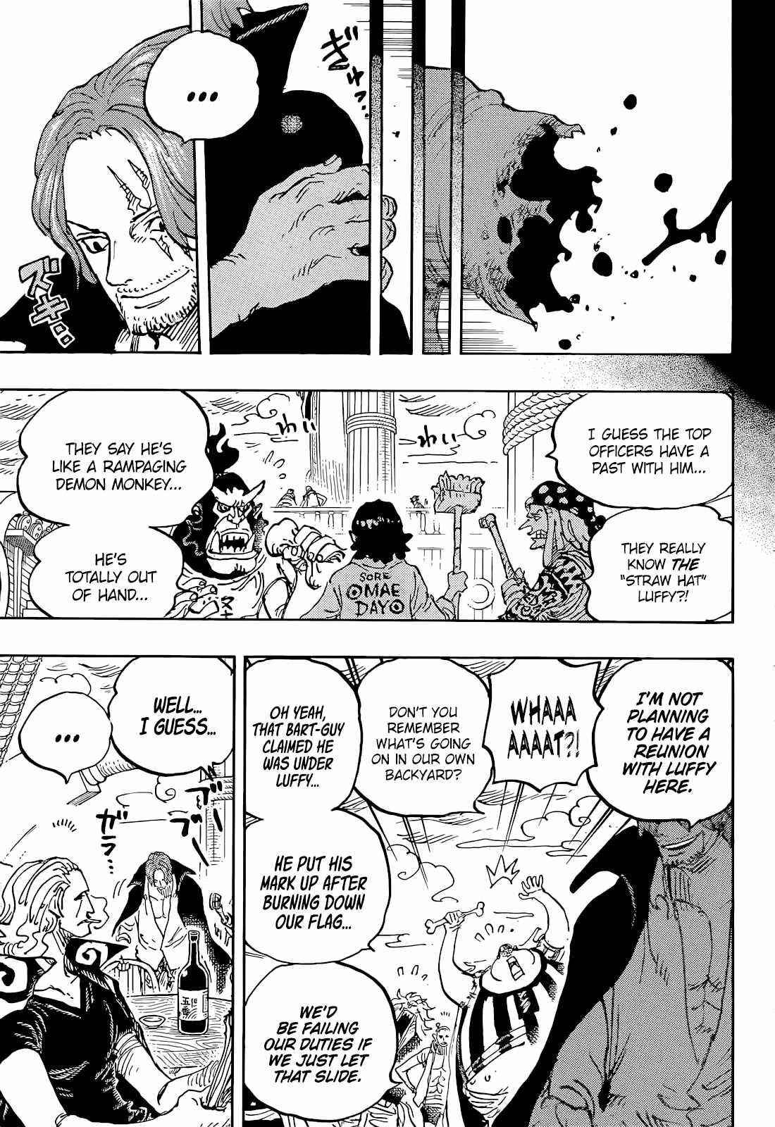 One Piece Chapter 1054 - Page 11 in English