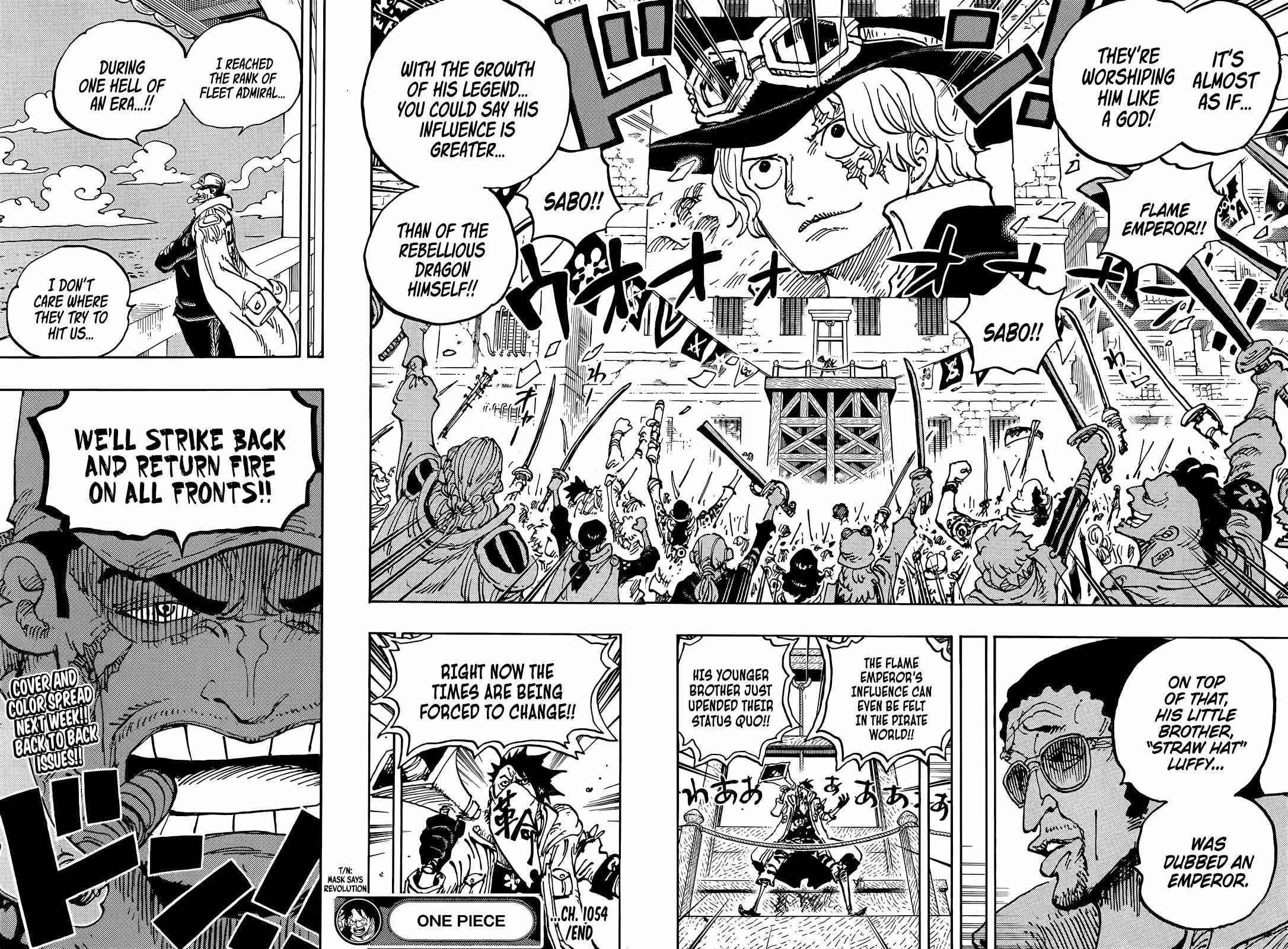 One Piece Chapter 1054 - Page 16 in English