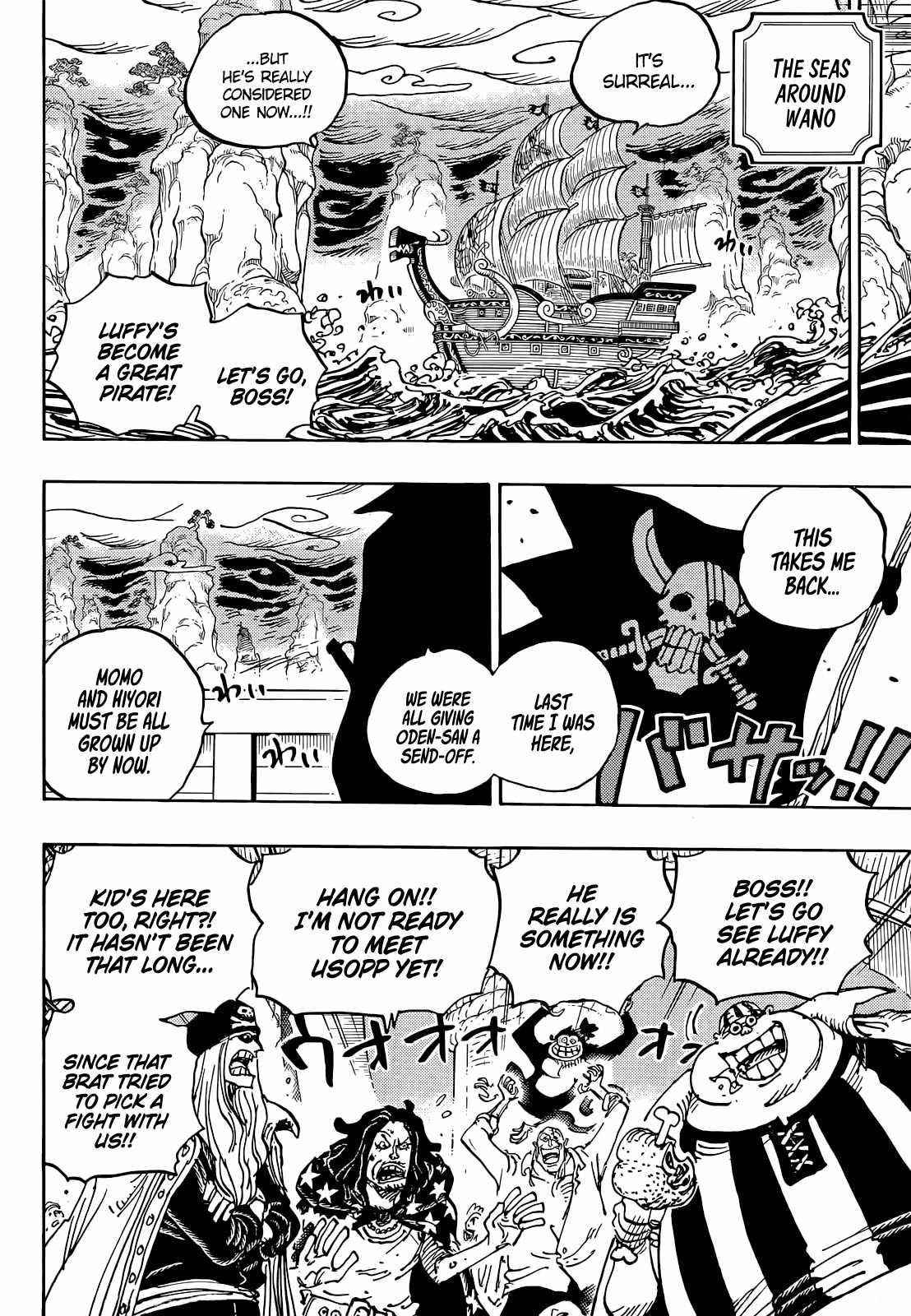 One Piece Chapter 1054 - Page 8 in English