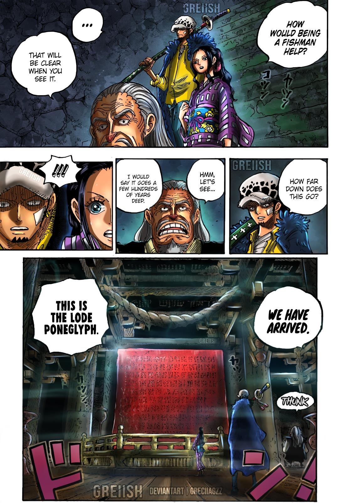 One Piece Chapter 1055 - Page 19 in English